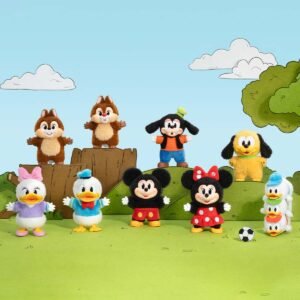 POP MART Mickey Family Cute Together Series Vinyl Keychain Blind Box