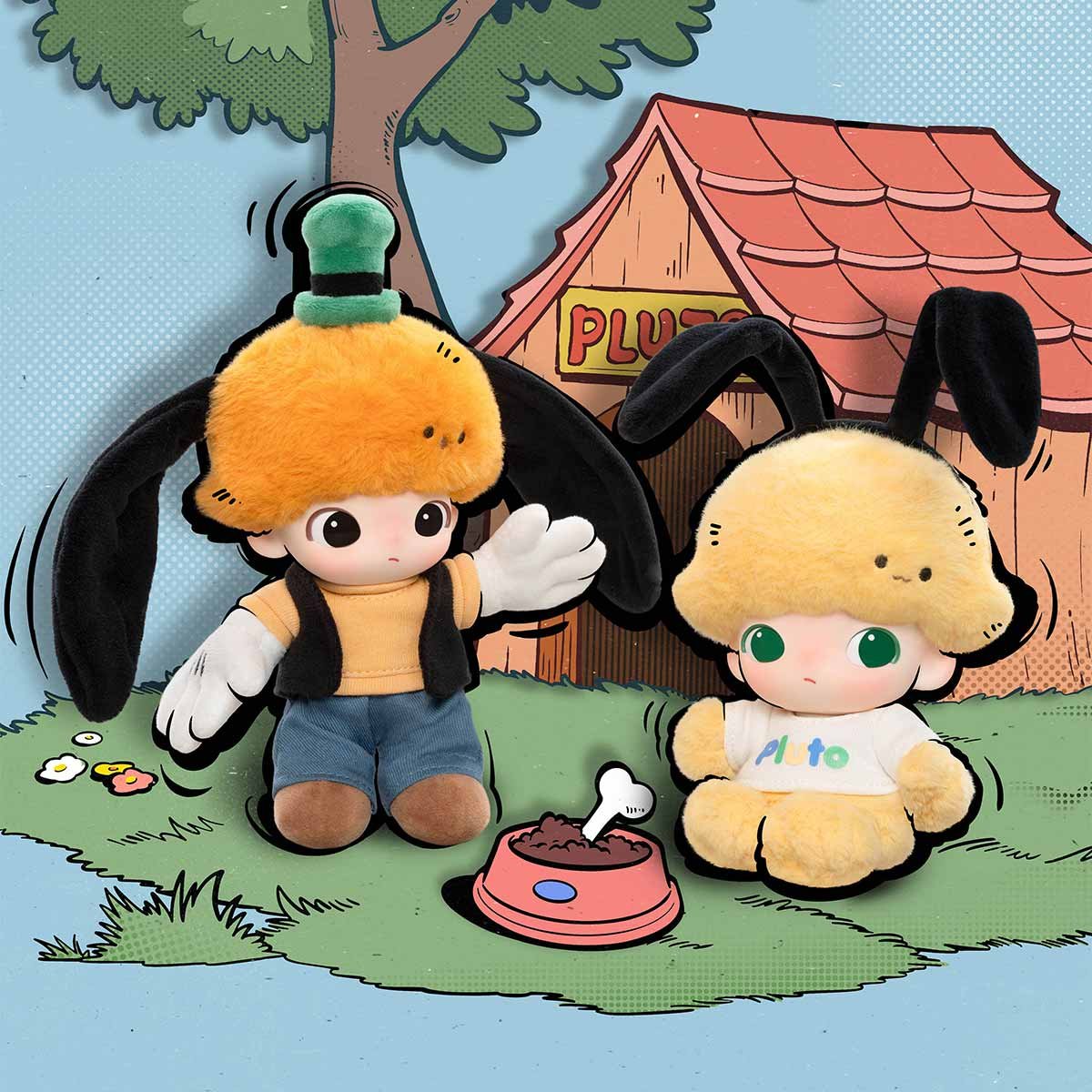 DIMOO WORLD × DISNEY Series-Vinyl Plush Keychain Blind Box - Image 11