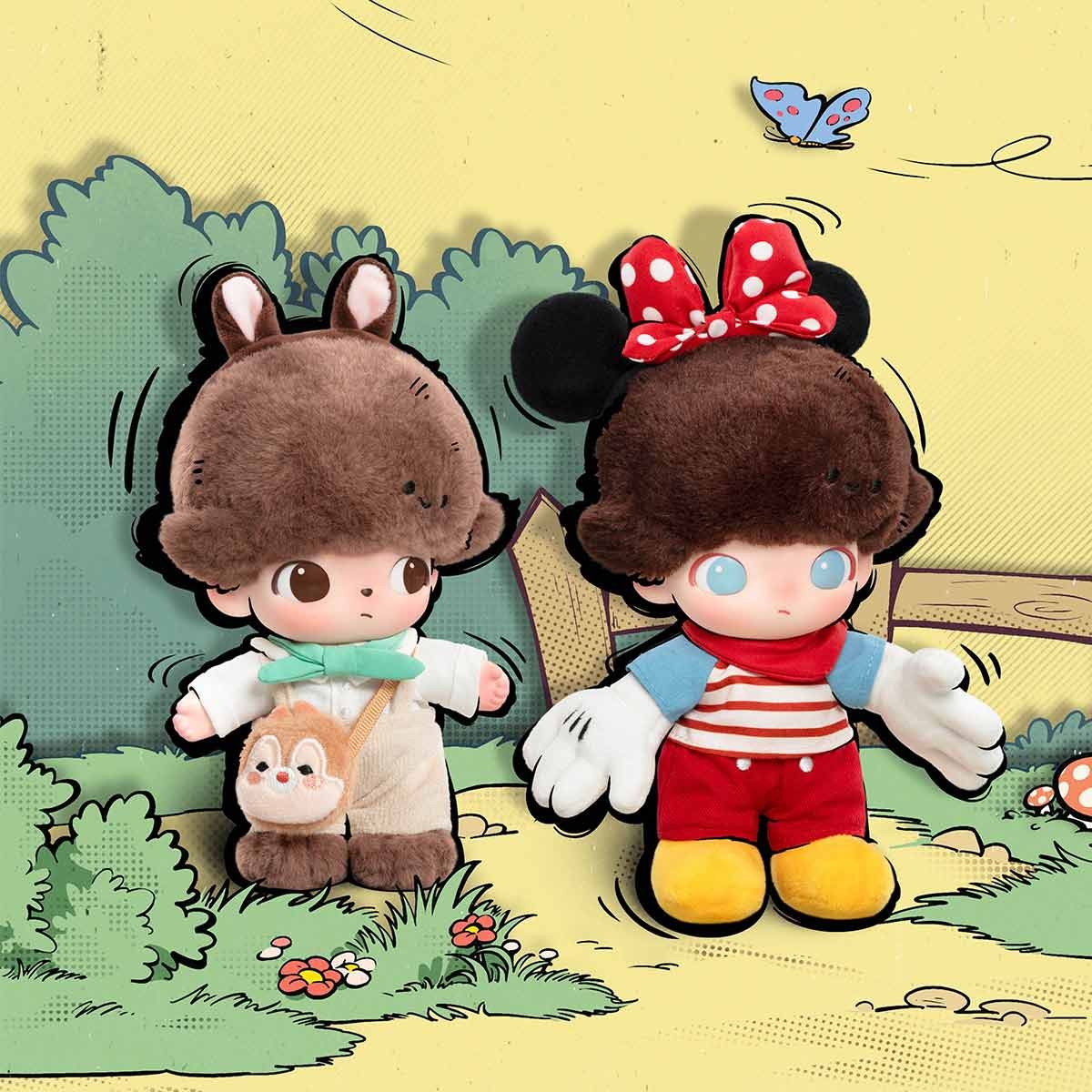 DIMOO WORLD × DISNEY Series-Vinyl Plush Keychain Blind Box - Image 13