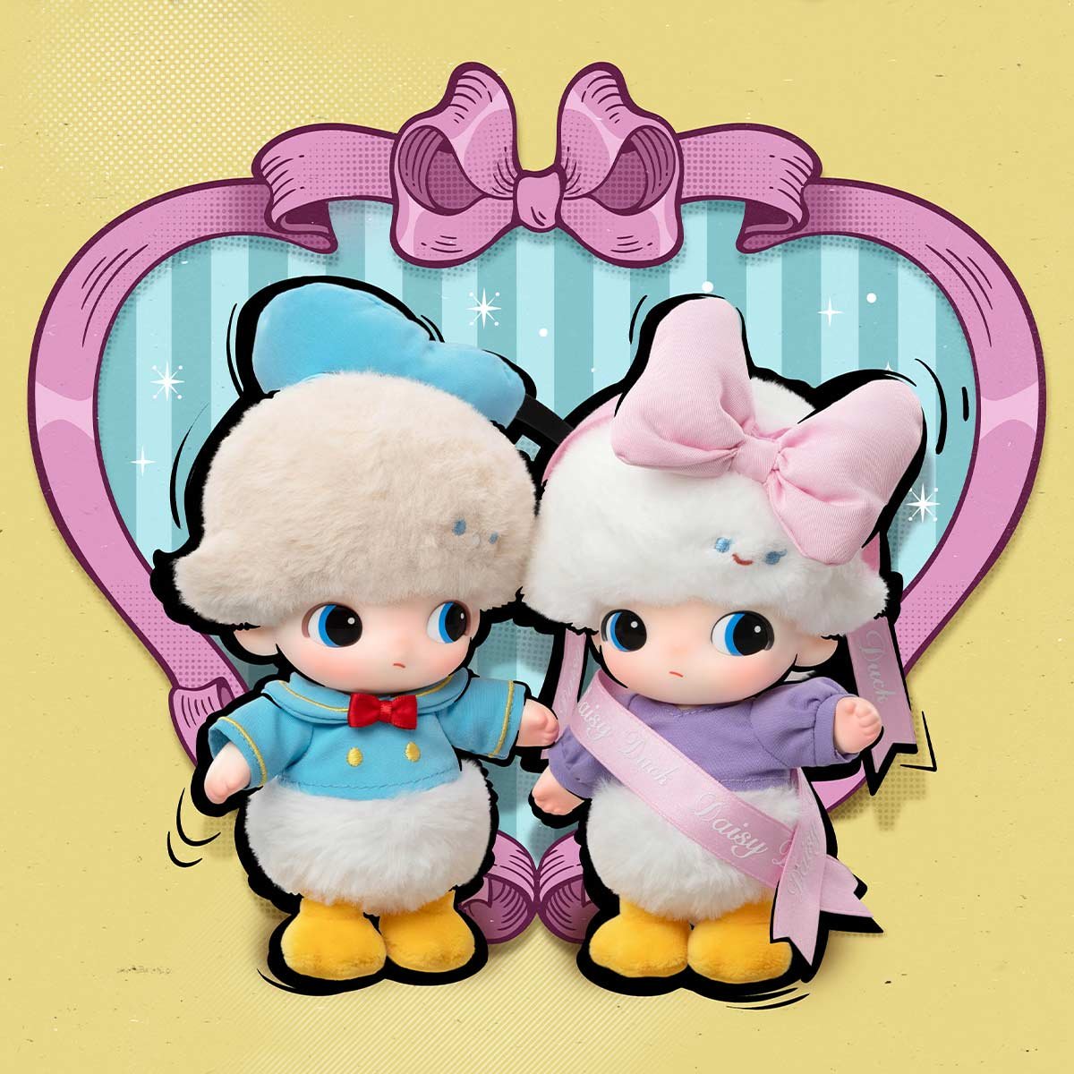 DIMOO WORLD × DISNEY Series-Vinyl Plush Keychain Blind Box - Image 14