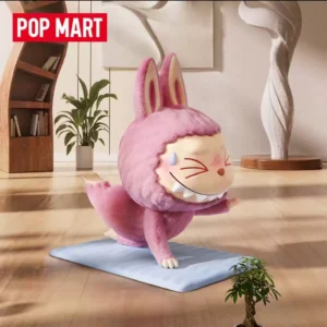 POP MART Labubu Lazy Yoga Series Keychain Blind Box