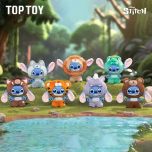 Disney Stitch Wild Animal Soft Vinyl Plush Blind Box blind box plush vinyl soft vinyl main product photo at Mega Claw Las Vegas