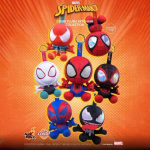 Marvel Spider-Man COSBI Plush Charm Blind Box blind box plush main product photo at Mega Claw Las Vegas