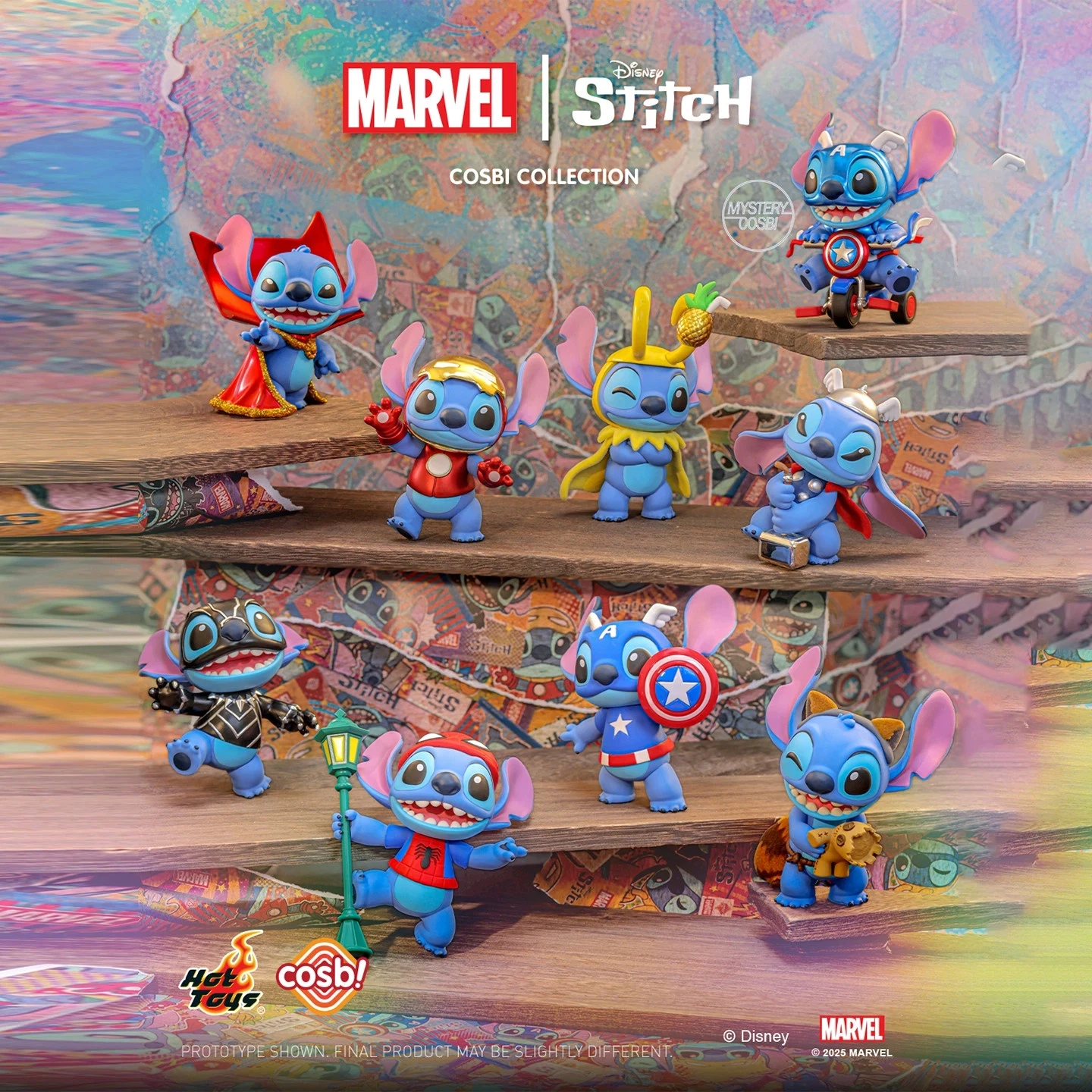 Marvel Stitch COSBI Mini Figure Blind Box