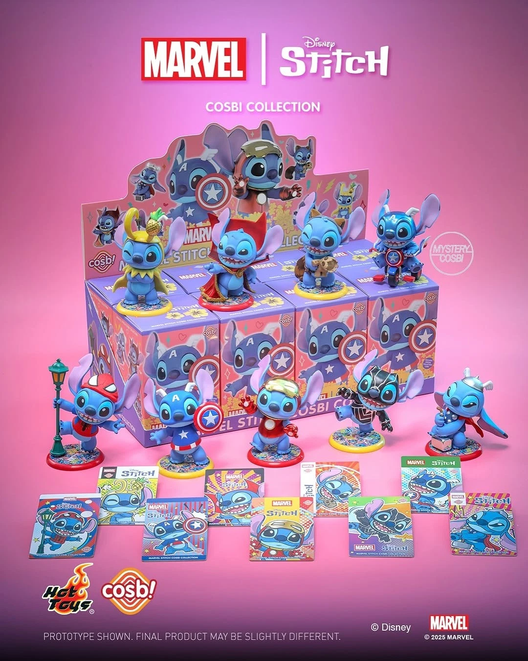 Marvel Stitch COSBI Mini Figure Blind Box - Image 2