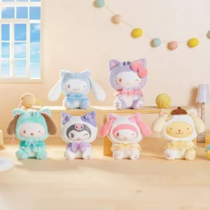 Sanrio Teasing Kitty Soft Vinyl Plush Blind Box blind box plush vinyl soft vinyl main product photo at Mega Claw Las Vegas